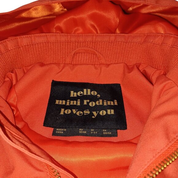 Mini Rodini Soft Shell Hooded Kid Toddler Jacket 2–3Y Outdoor Scandi Sustainable - Picture 3 of 9